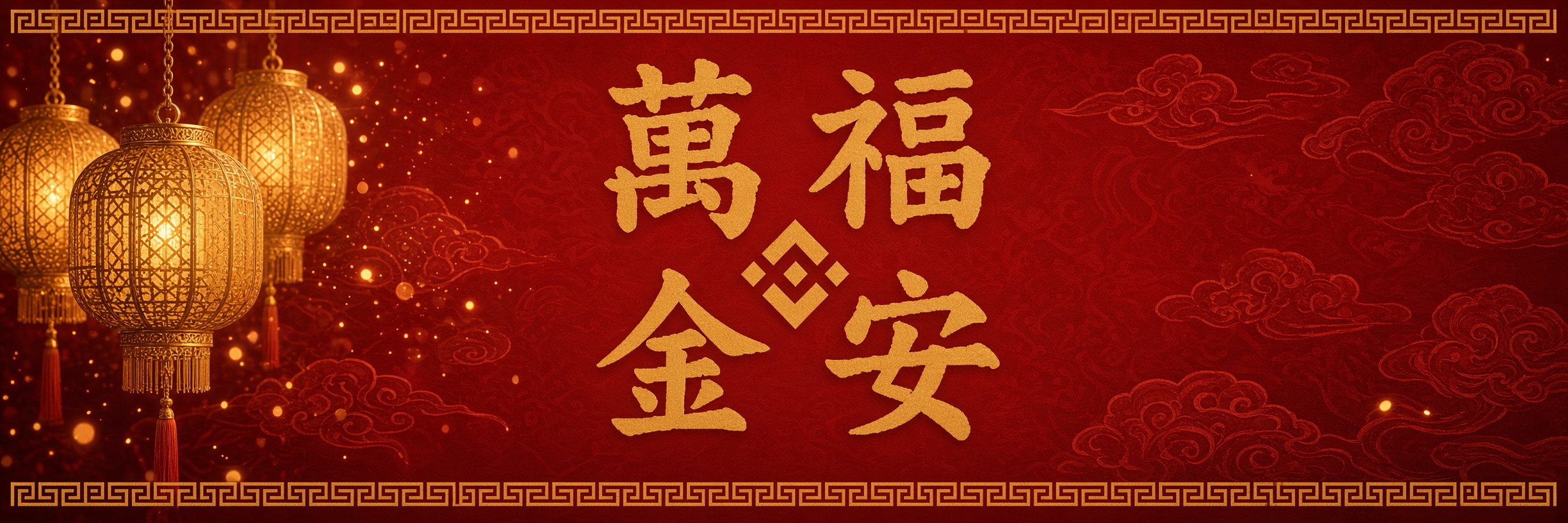 万福金安 banner